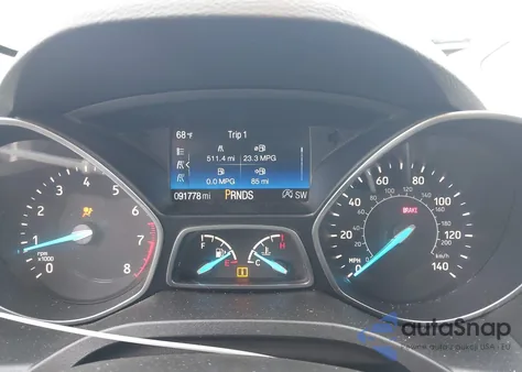 2018 Ford Escape Se z USA, uszkodzony, nr VIN 1FMCU9GDXJUB58110